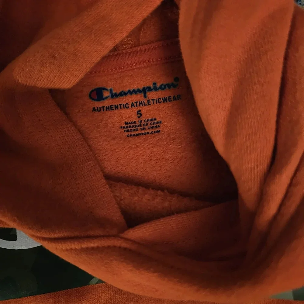 Champion Vibrant Orange Hoodie